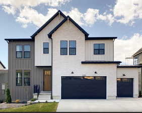 Modern inspired farmhouse.  *Photos are of our Stella model home.  Actual colors and finishes will vary.  See agent for additional information.