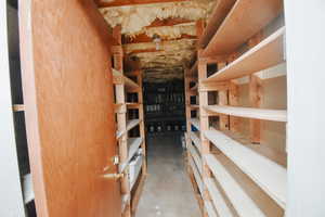 View of storage room