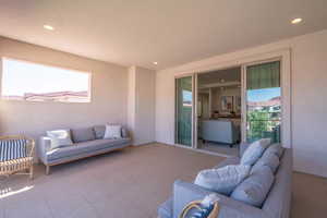 View of living room