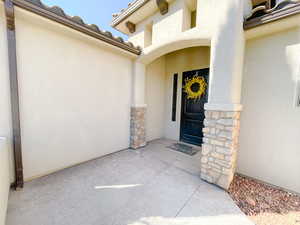 View of property entrance