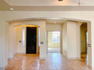 View of foyer entrance