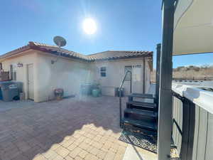 Back of house featuring a patio