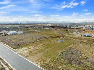 Aerial view featuring a rural view