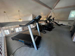 Community workout room