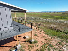 View of yard featuring a rural view