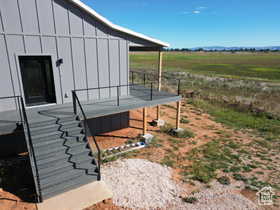 View of yard featuring a rural view