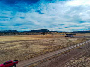 View of mountain feature featuring a rural view