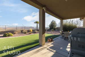 View of patio