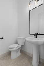 Bathroom with toilet