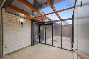 Green Room On Main Floor - Sliding Glass Doors to the Courtyard