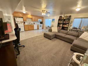 Accessory apartment large family room/kitchen