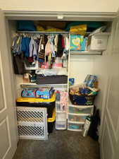 Accessory apartment 2nd bedrooms closet #1