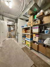 Storage room with electric panel