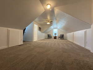 Large top floor bonus room/bedroom with full bathroom