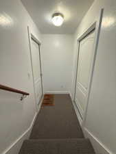 Stairwell & front doors to both apartments