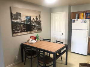 View of dining area