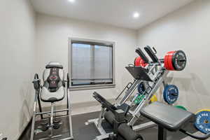 View of workout room