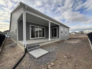 View of rear view of house