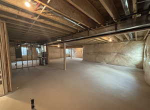 View of basement