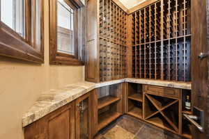 View of wine room