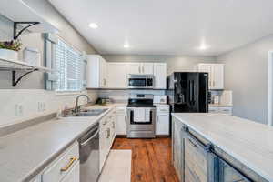 Another kitchen view.  All appliances are included