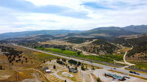 View of mountain backdrop