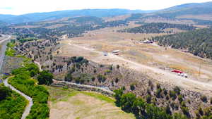 View of rural area featuring a mountain backdrop