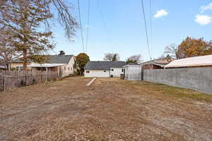 View of back of house