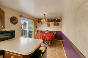 View of dining area