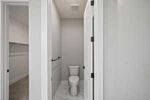 Bathroom featuring toilet