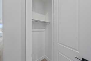 View of closet