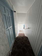View of covered outdoor foyer