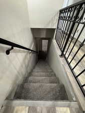 Staircase to the basement