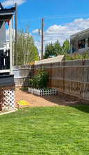 View of garden area