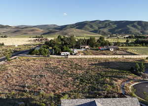 View of mountain feature featuring a rural view