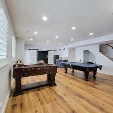 Basement family/recreation room