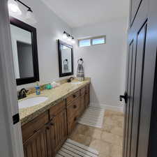 Upstairs bathroom