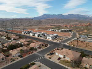 Bird's eye view with a mountain view/neighborhood