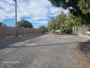 View of road