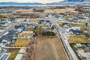 Bird's eye view featuring a mountain view