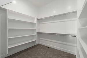 Walk in closet master bath/bed