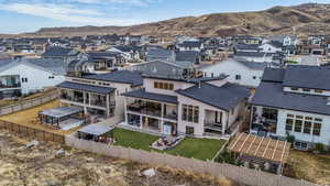 Birds eye view of property, bordering the Juniper Canyon Recreation Area.