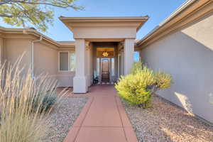 View of property entrance