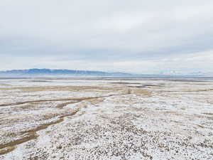 Property view of water with a mountain view