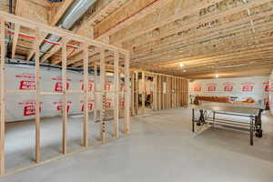 View of basement