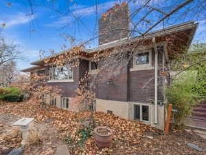 View of back of house