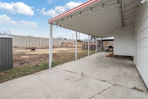 View of patio