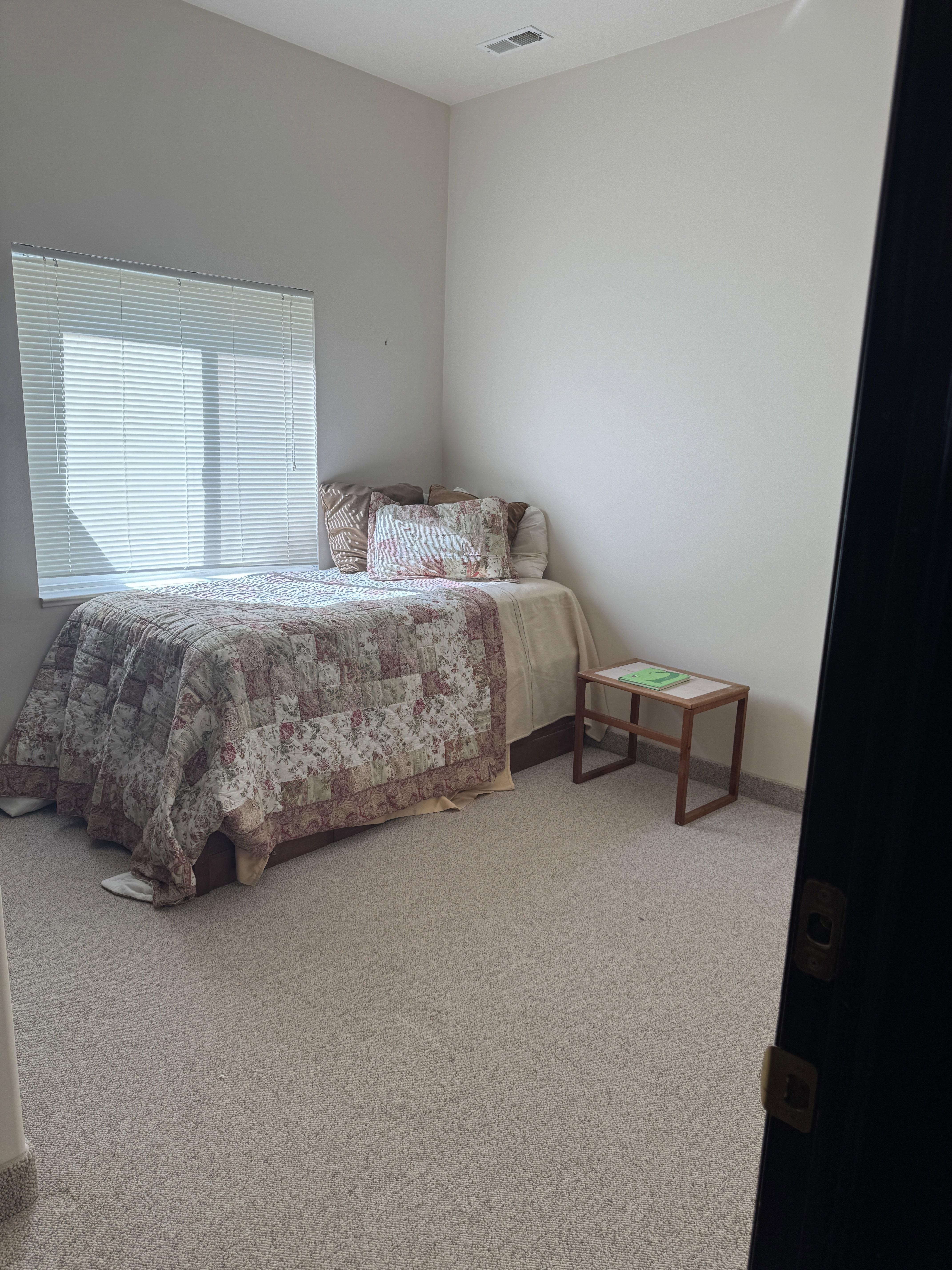 Large bedroom in the basement.