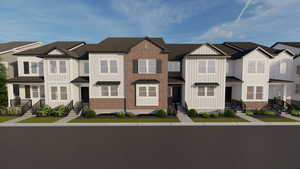 View of townhome / multi-family property