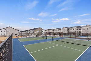 View of sport court